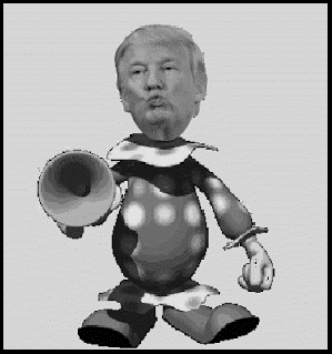 Dave Drump Trump clown