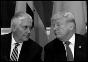 Tillerson and fake Trump