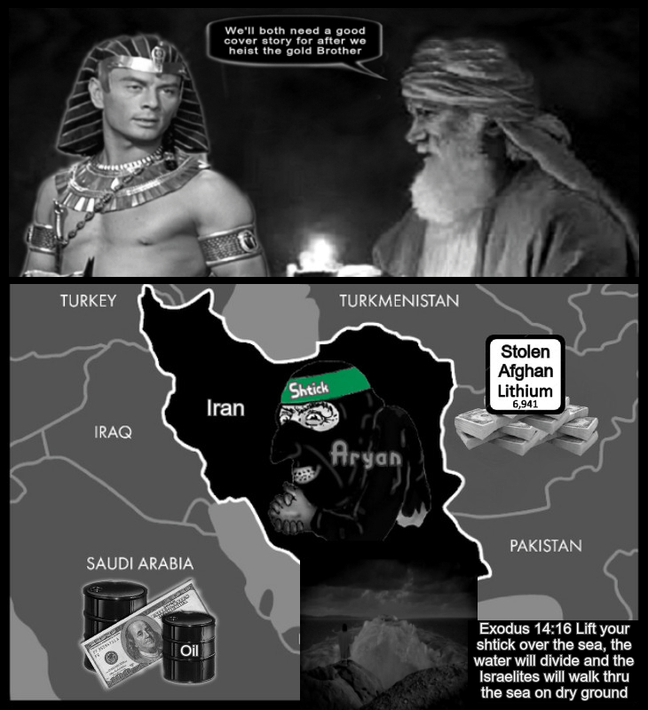 Pharoah Moses gold cover story iran-map-aryan-in-iran-parting the Red Sea shtick-730 x 800 EDIT